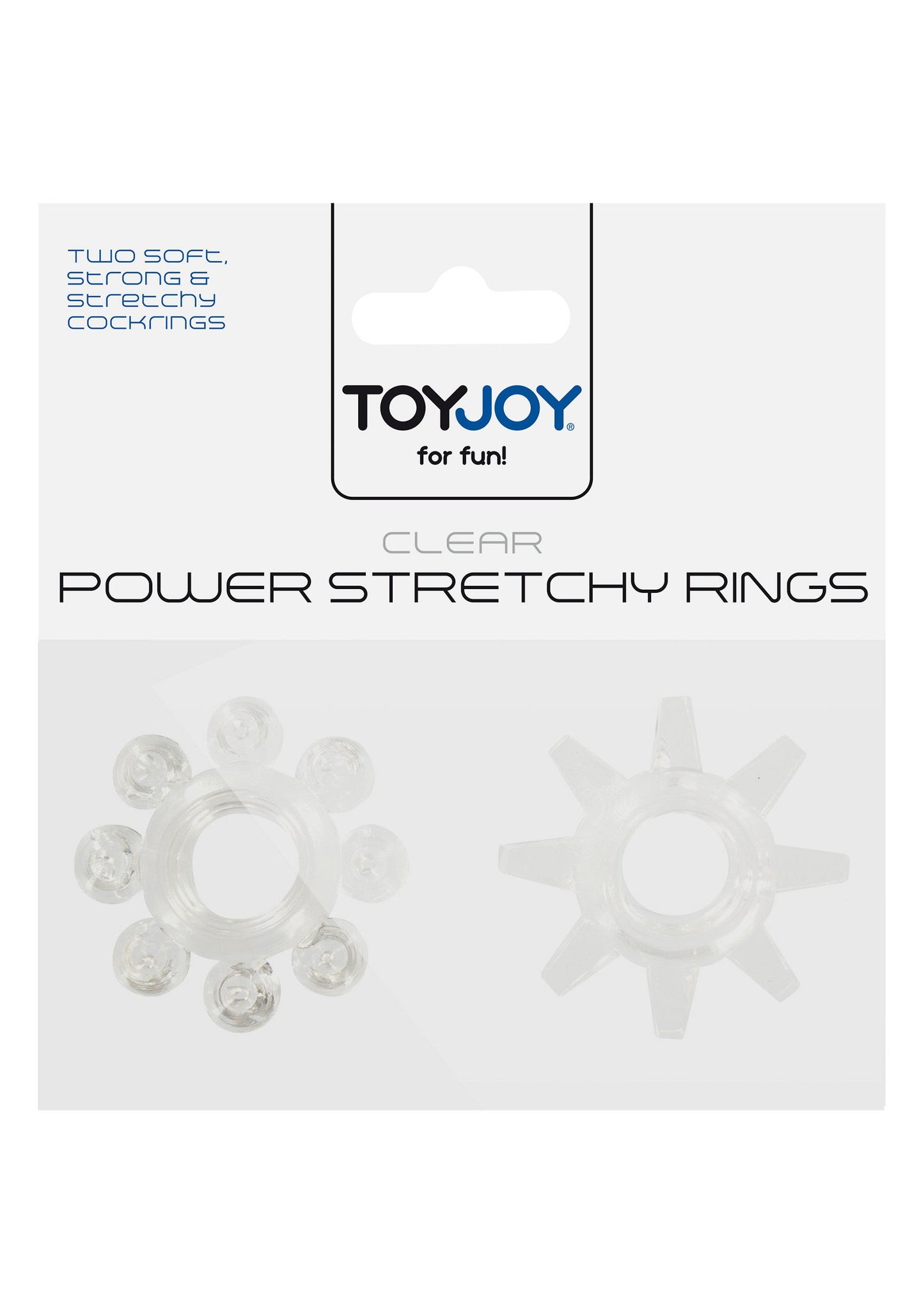 10459 toyjoy manpower power stretchy rings 2 pcs