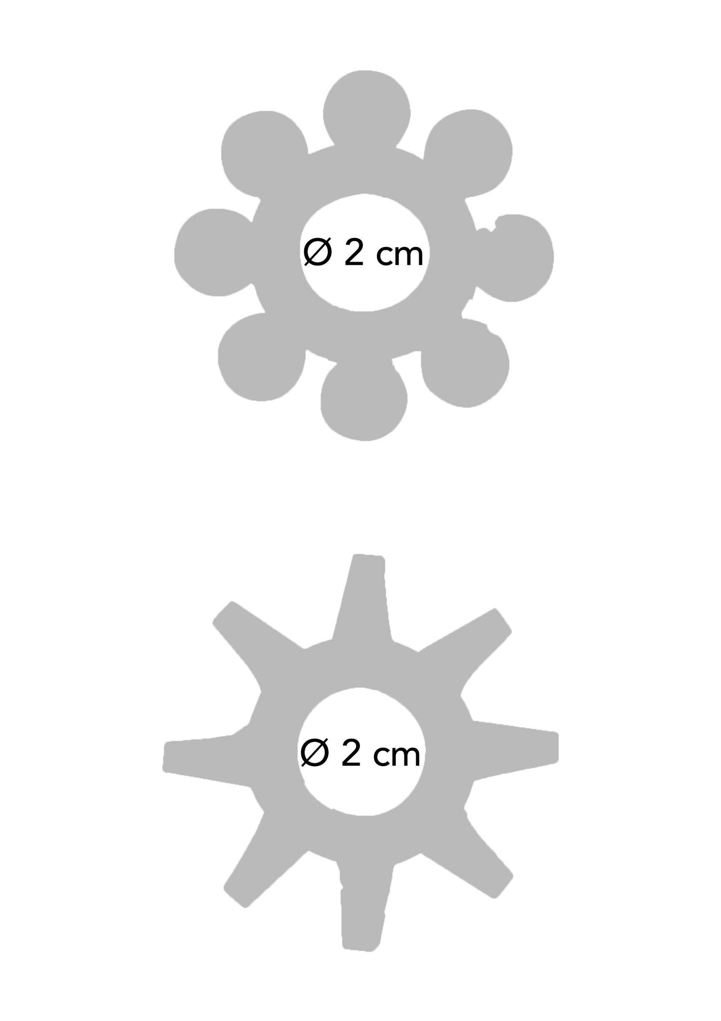 10459 toyjoy manpower power stretchy rings 2 pcs