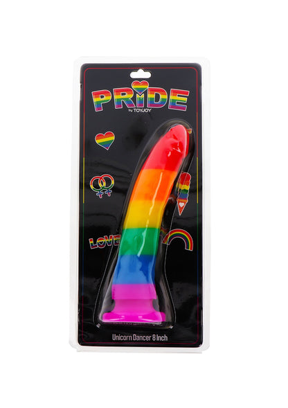 10559 toyjoy pride unicorn dancer dildo 21cm