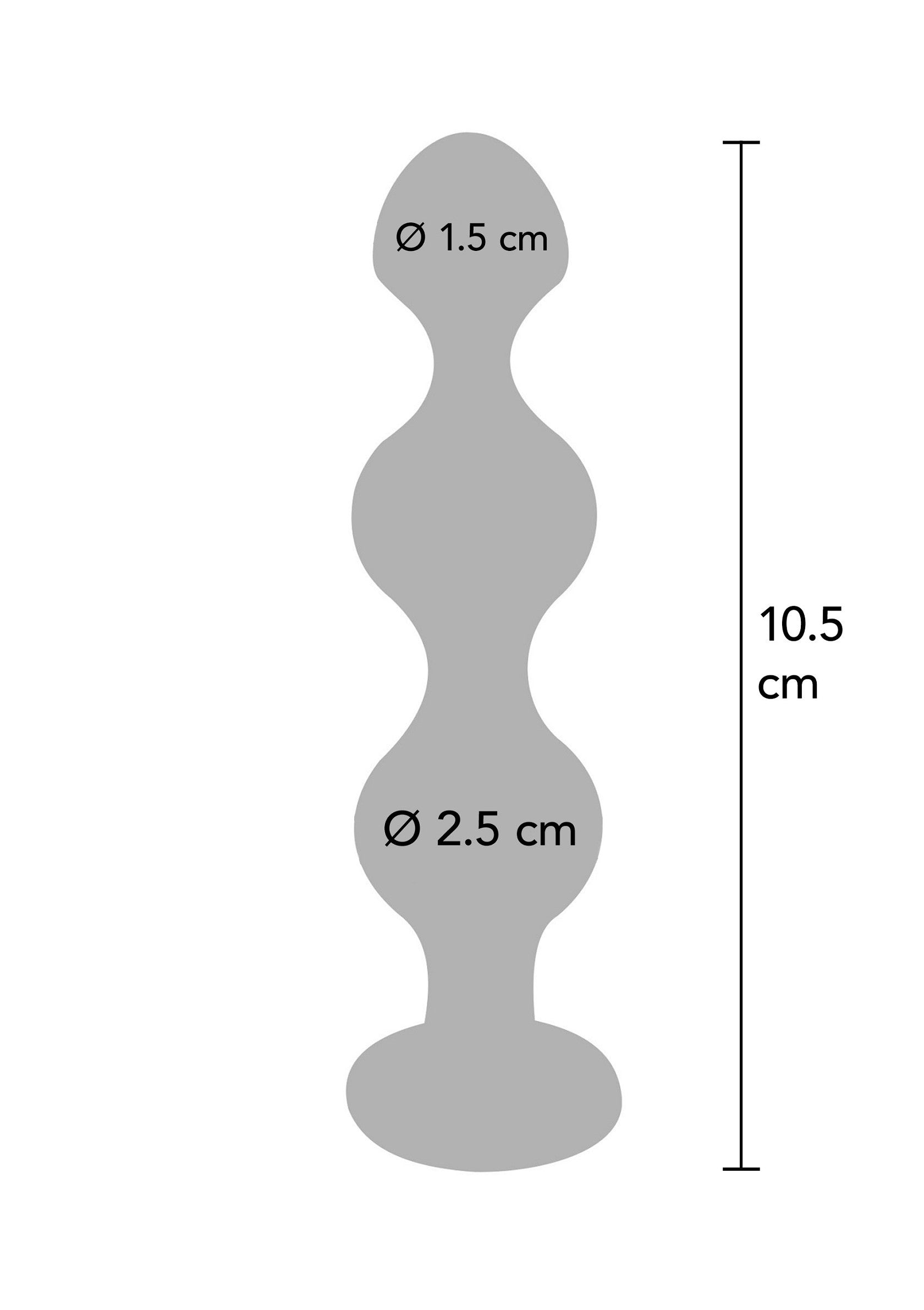 10576 toyjoy anal play diamond star beads small