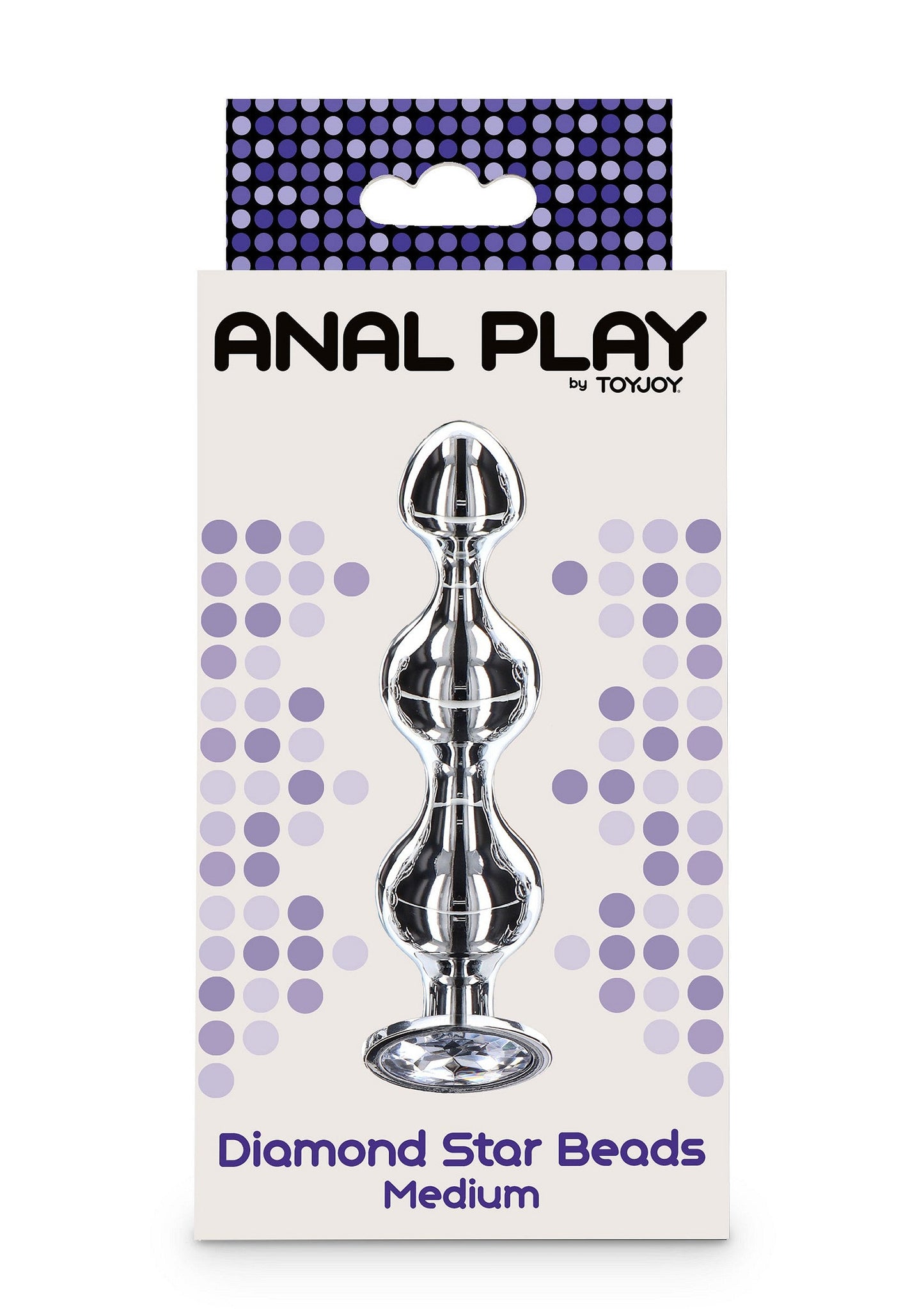 10577 toyjoy anal play diamond star beads medium