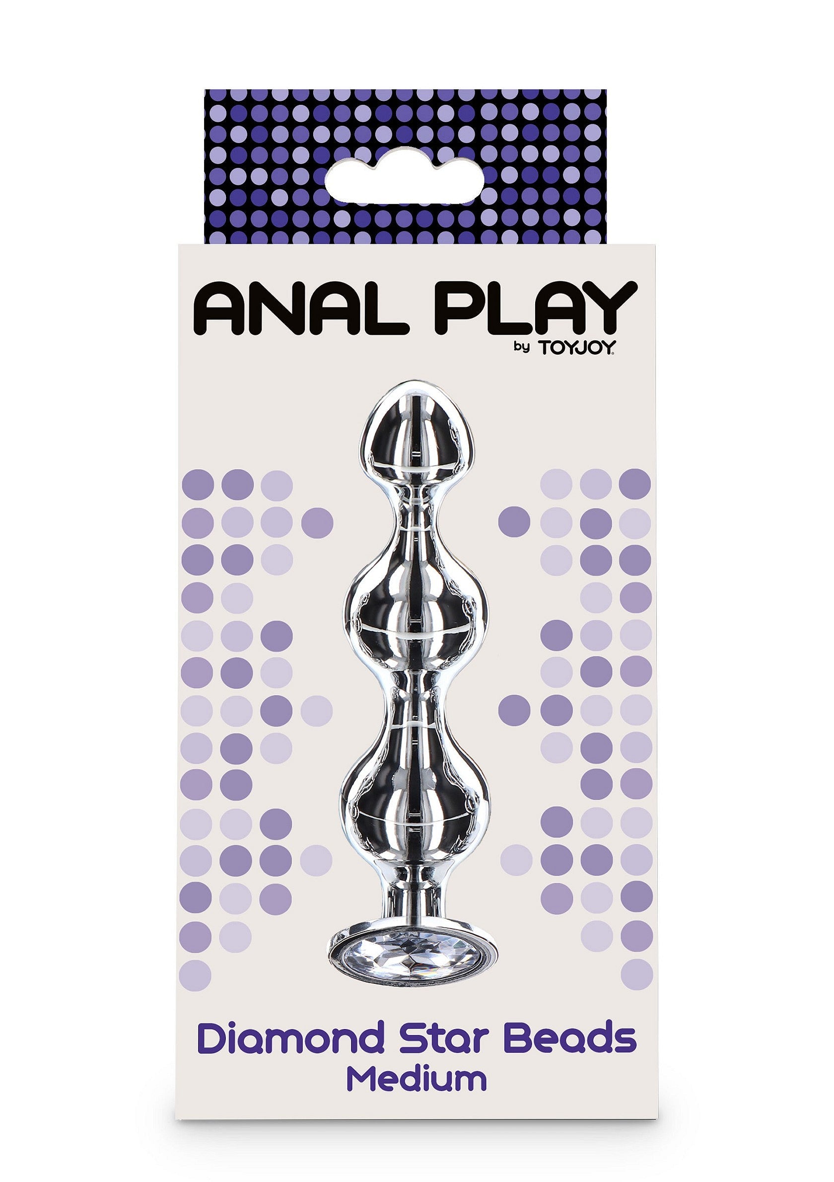 10577 toyjoy anal play diamond star beads medium