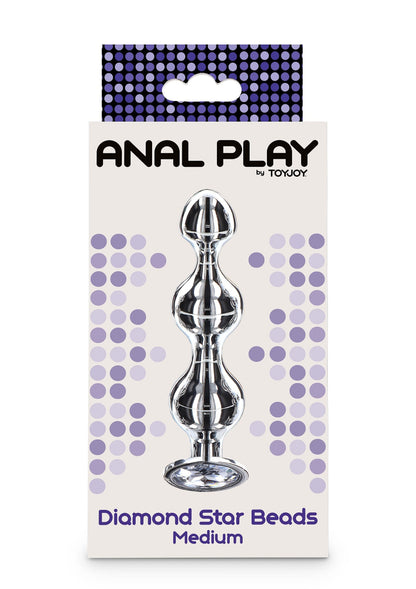 10577 toyjoy anal play diamond star beads medium