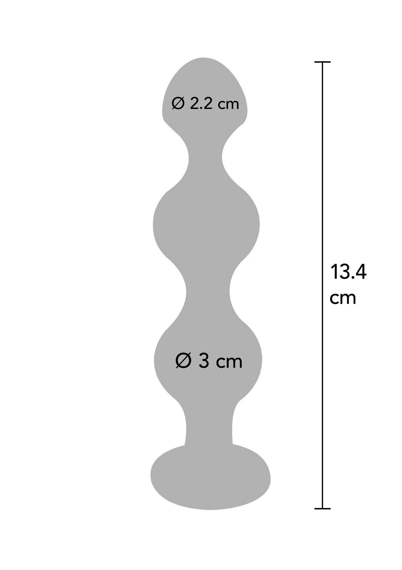 10578 toyjoy anal play diamond star beads large