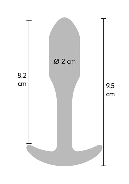 10581 toyjoy anal play smooth anal plug small