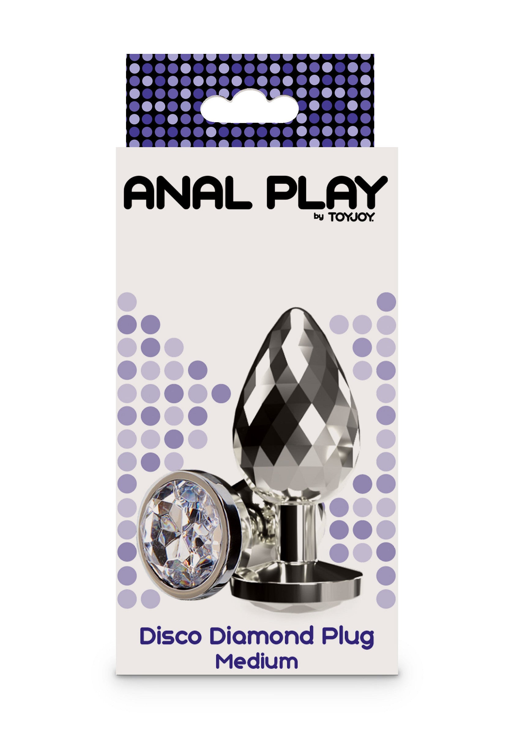 10598 toyjoy anal play disco diamond plug medium