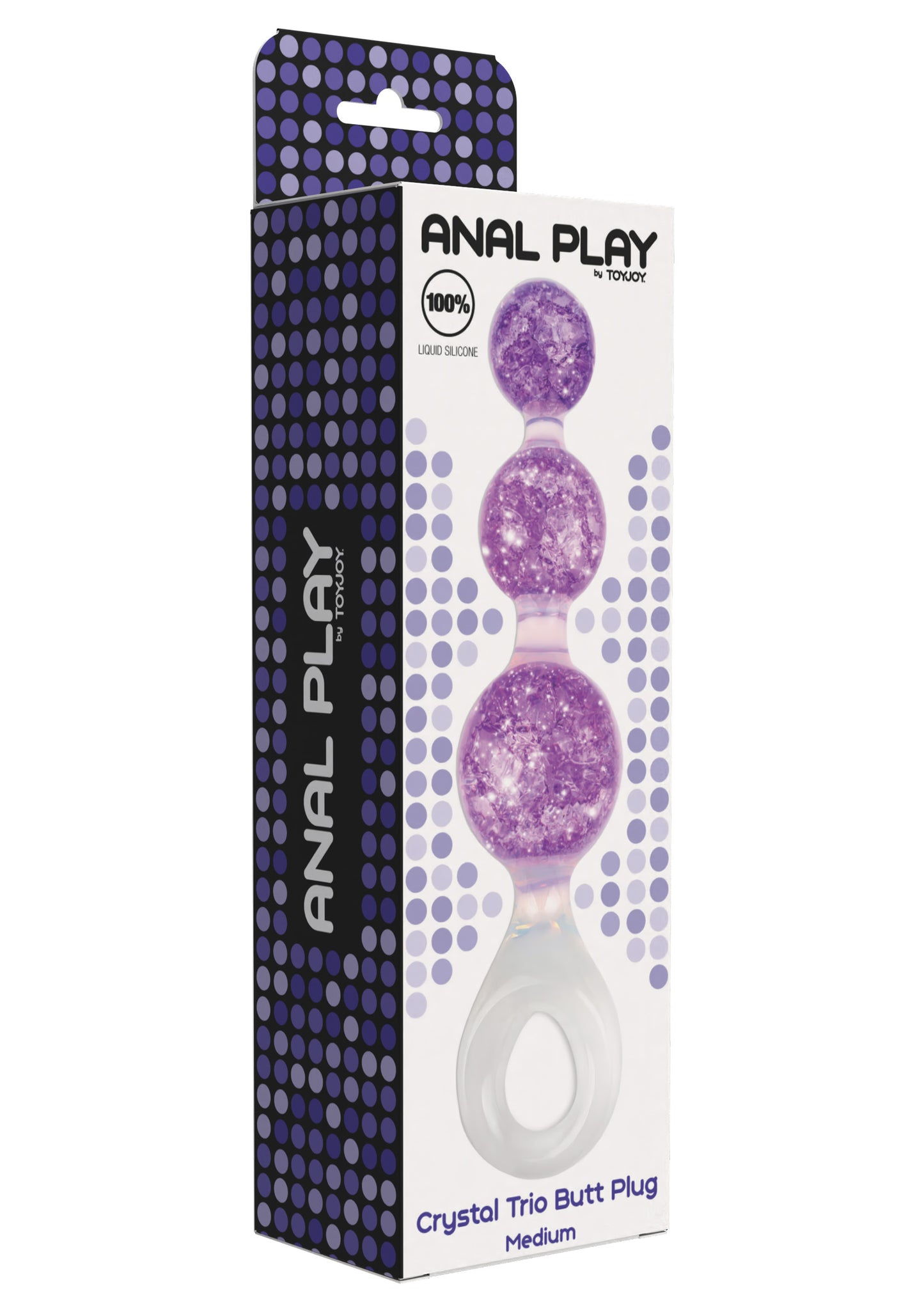 Crystal Trio Butt Plug Medium