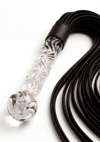 Crystal Leather Whip
