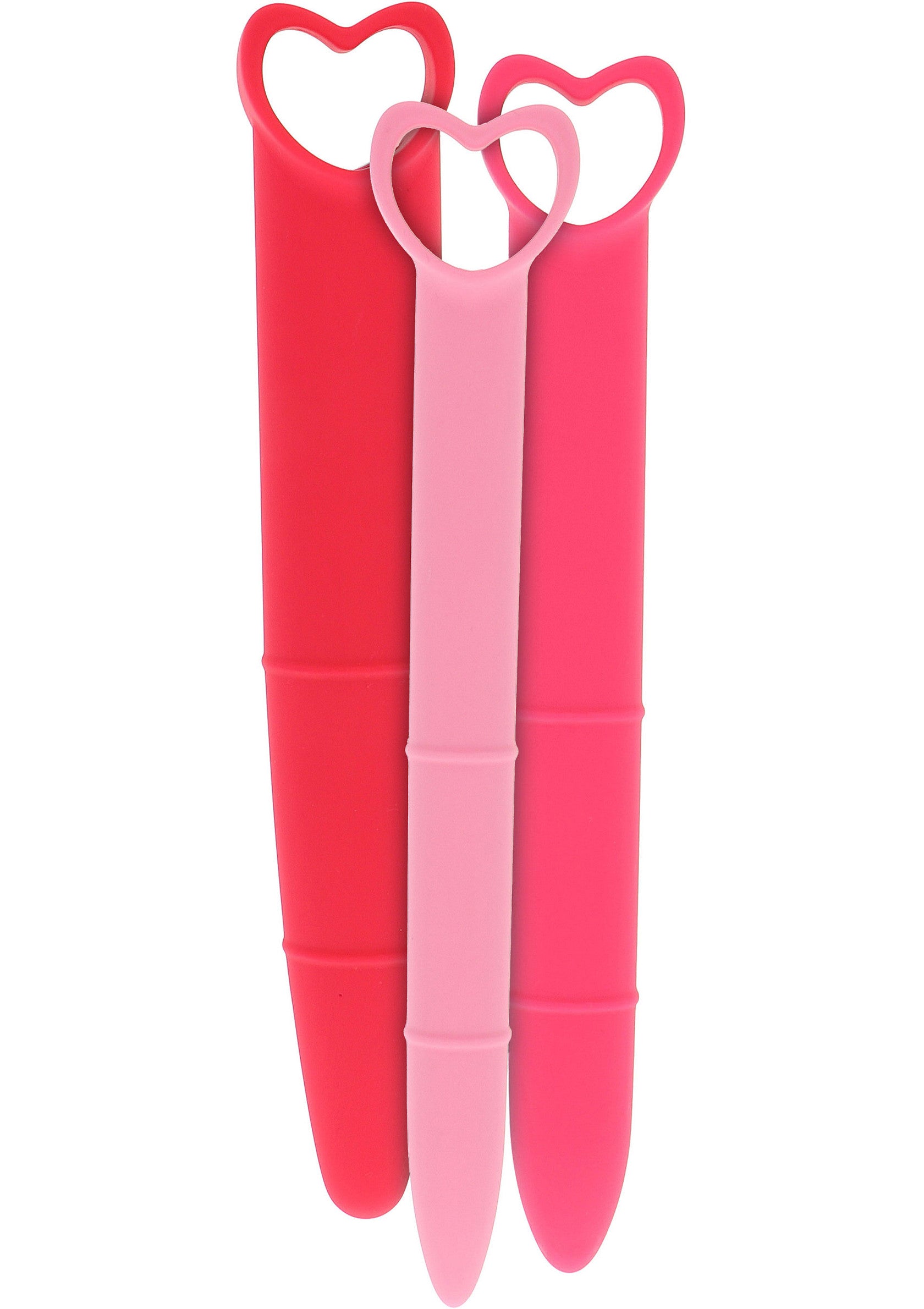 10956 mae b intimate health silicone vaginal dilators 3pcs