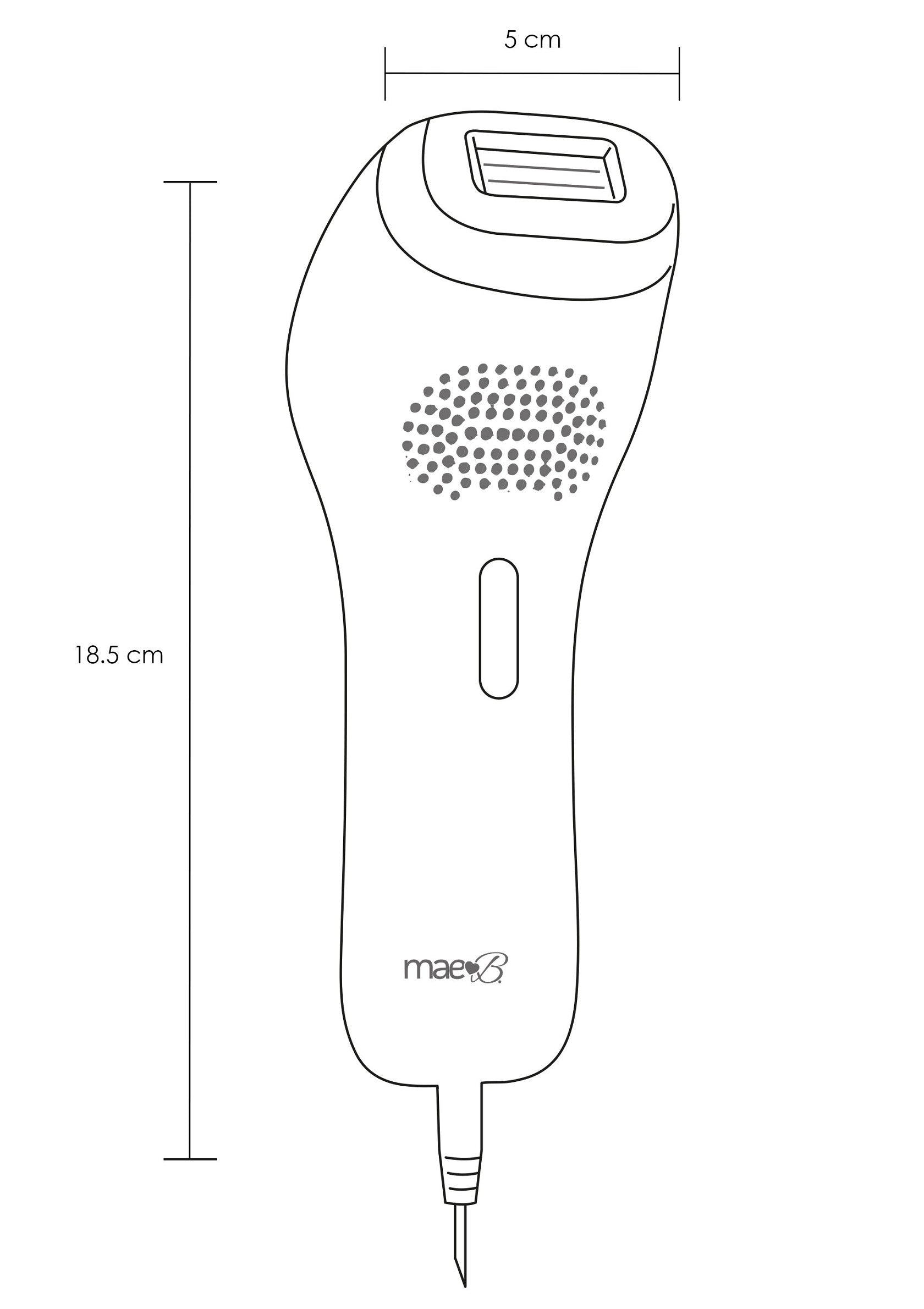 10972 mae b intimate health ipl hair removal device