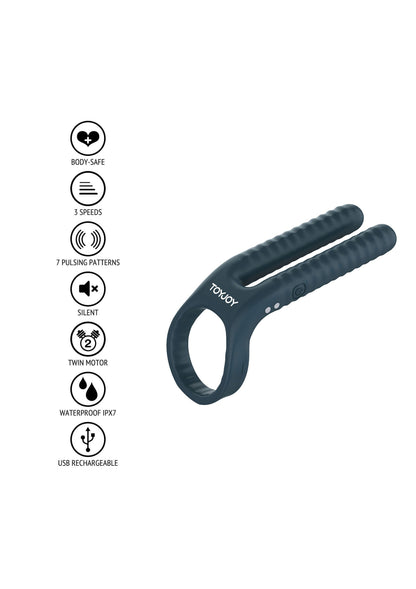 11026 toyjoy urban fushion vibrating couple ring