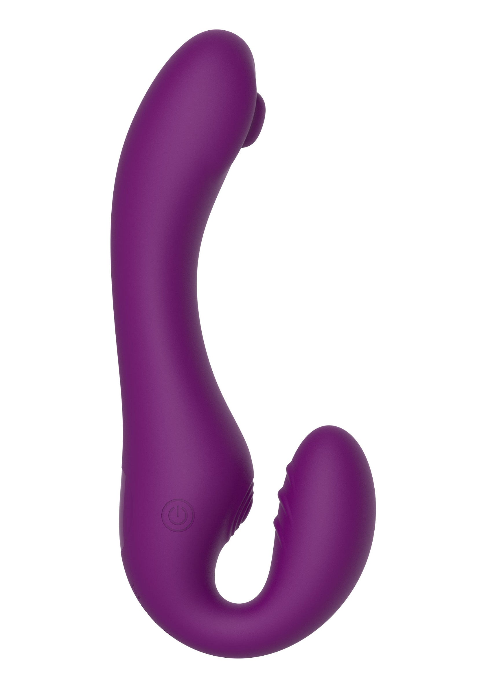 11109 xocoon strapless strap on pulse vibrator