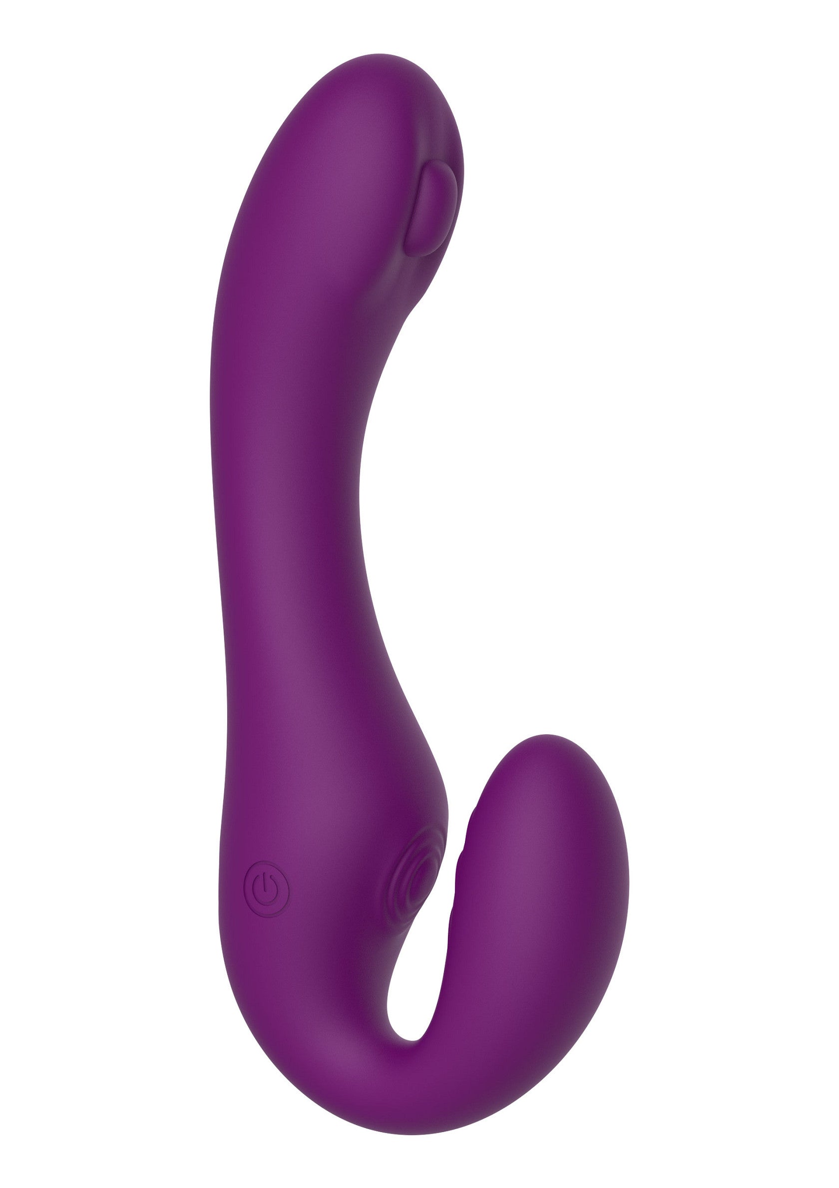 11109 xocoon strapless strap on pulse vibrator