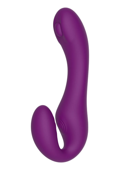 11109 xocoon strapless strap on pulse vibrator