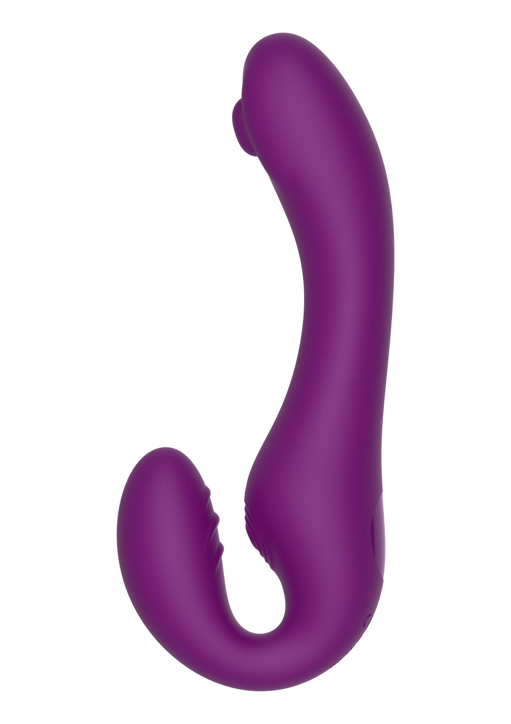 11109 xocoon strapless strap on pulse vibrator