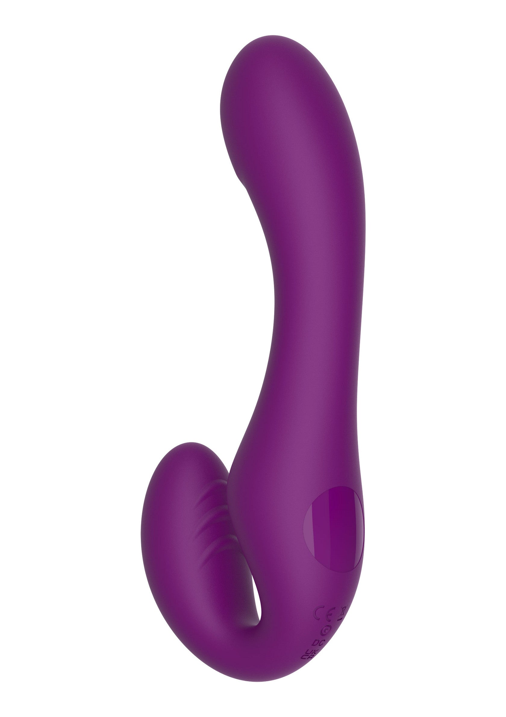 11109 xocoon strapless strap on pulse vibrator