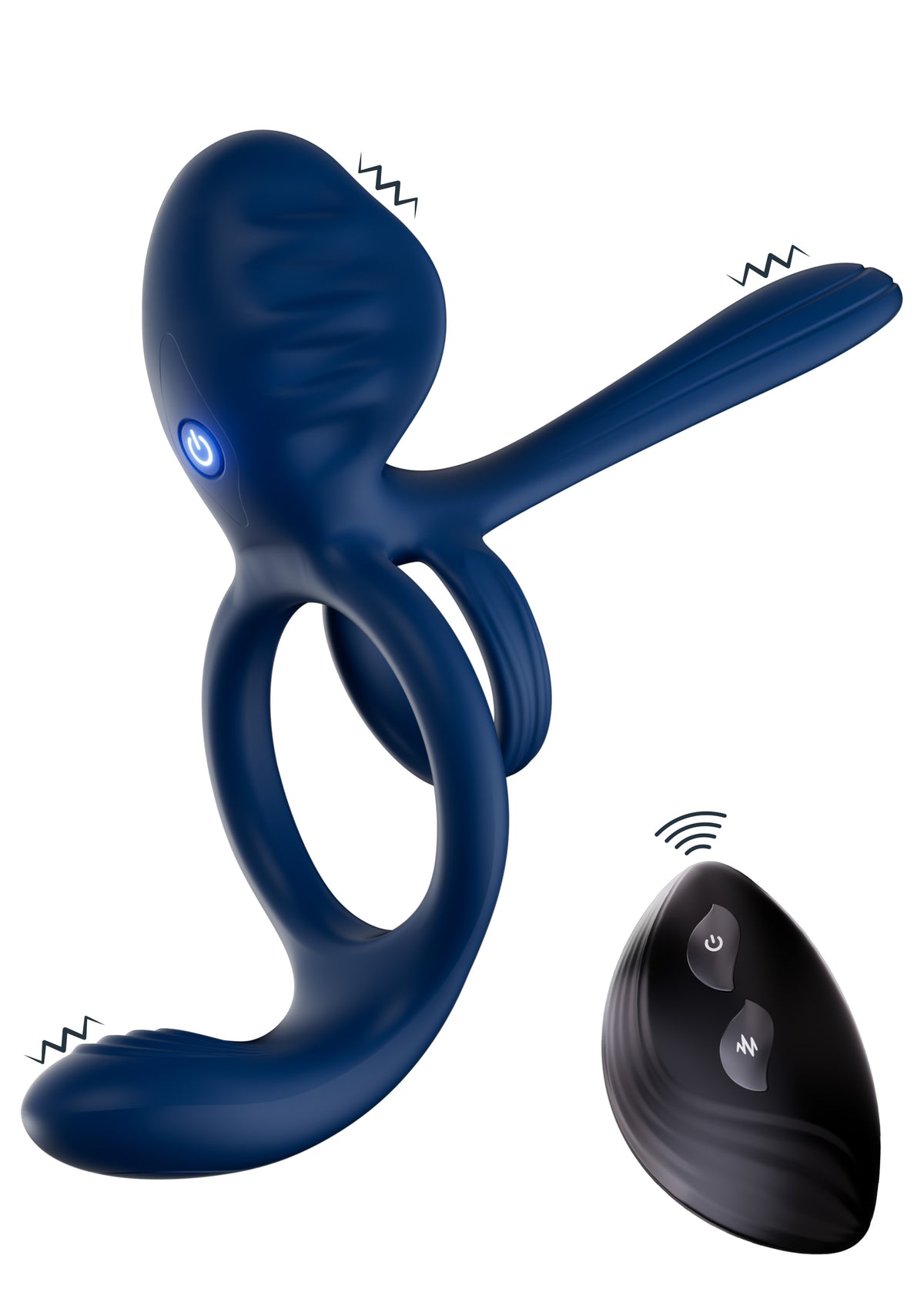 Dualdrive Couples Slimline Vibrator Ring