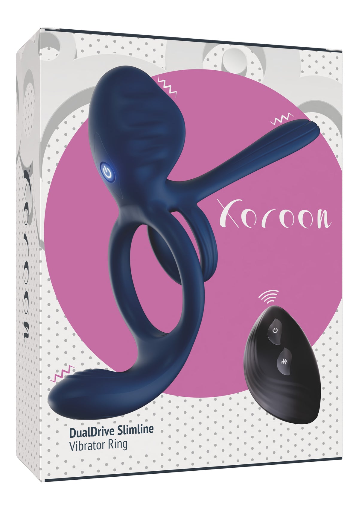 Dualdrive Couples Slimline Vibrator Ring