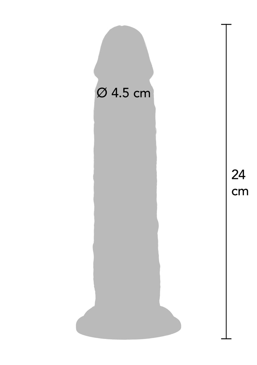 Foreskin Dong 24cm Vibrating | Bewegliche Vorhaut | RaiX