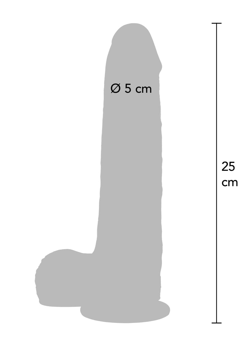 Foreskin Dildo 25cm Vibrating | Bewegliche Vorhaut | RaiX