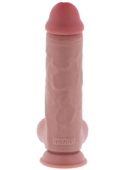 Deluxe Dual Density Thick Dildo TPE 25 cm