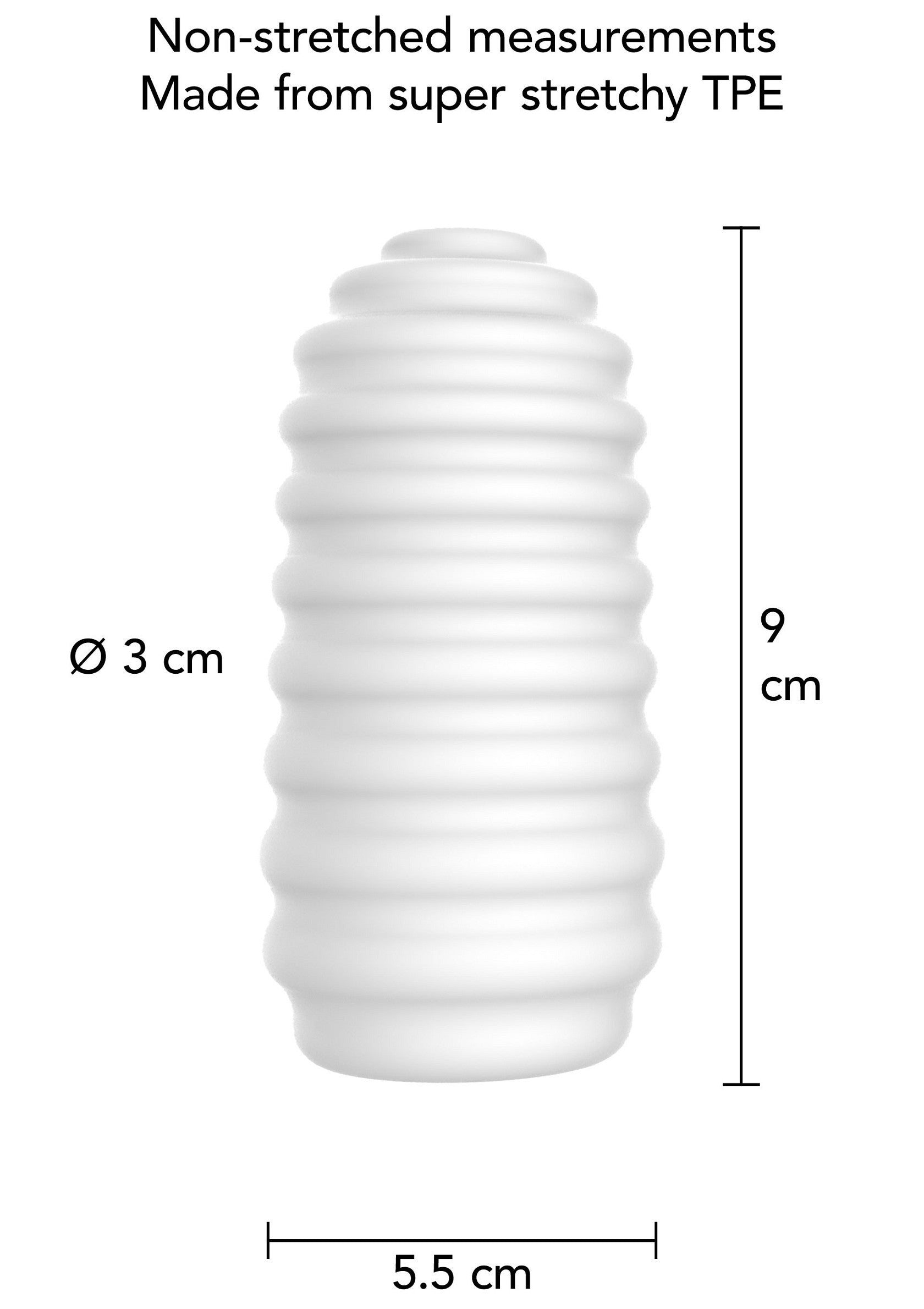 11306 toyjoy hero medium masturbator ribs