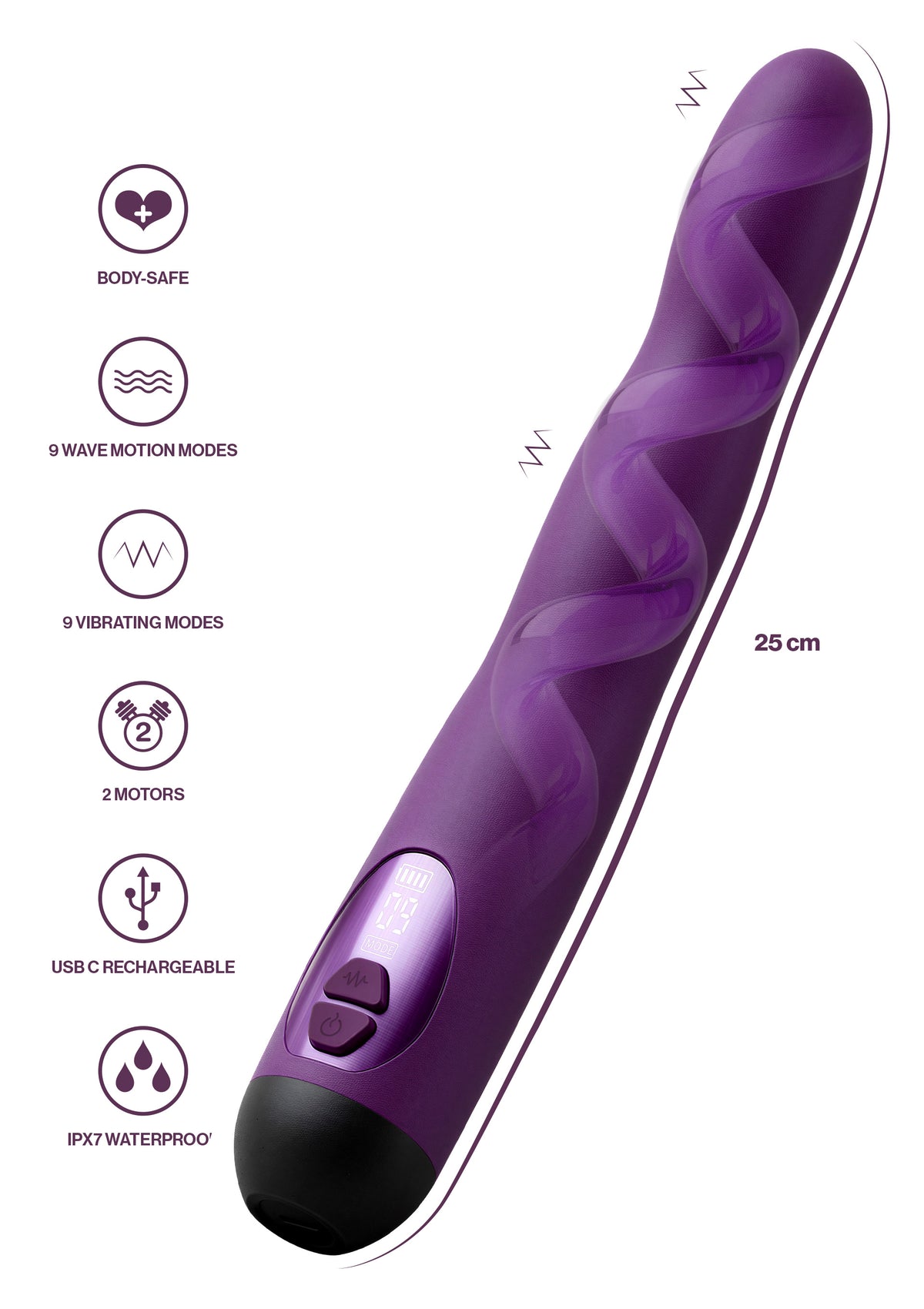 Ripple Flow Wave Motion Vibrator