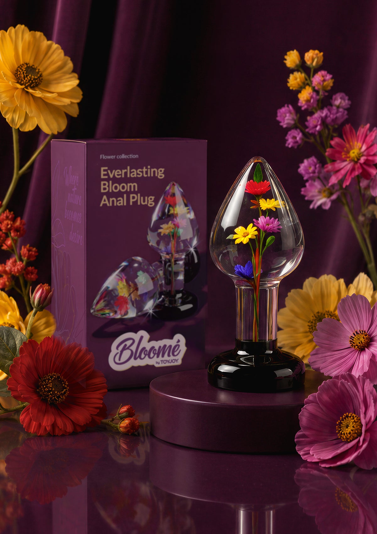 Everlasting Bloom Anal Plug Medium