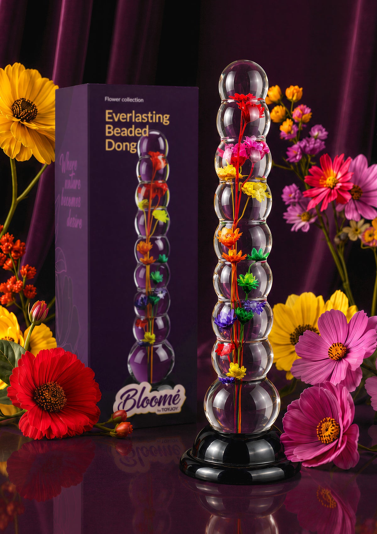 Everlasting Bloom Beaded Dong