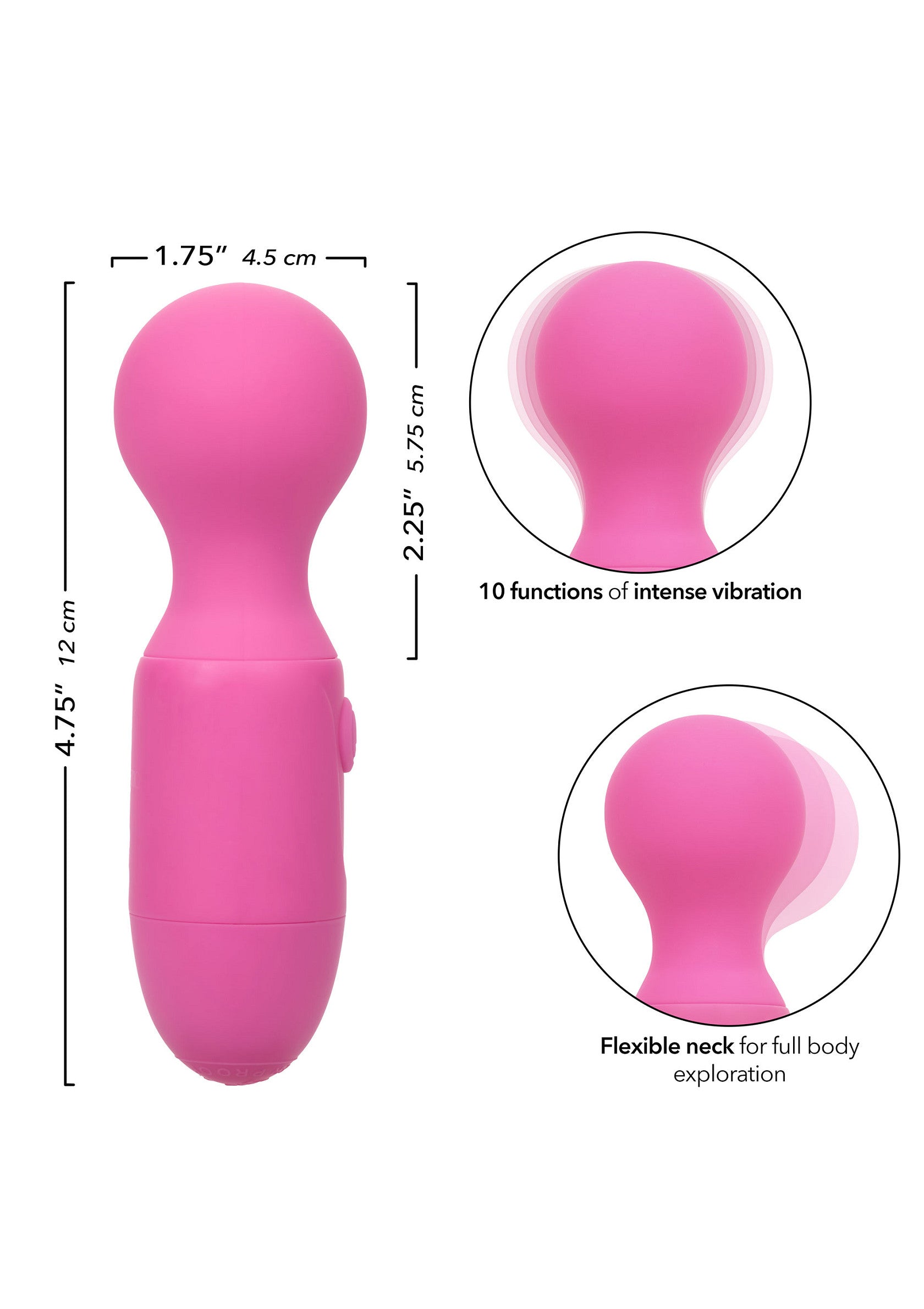 11900 calexotics first time rechargeable massager