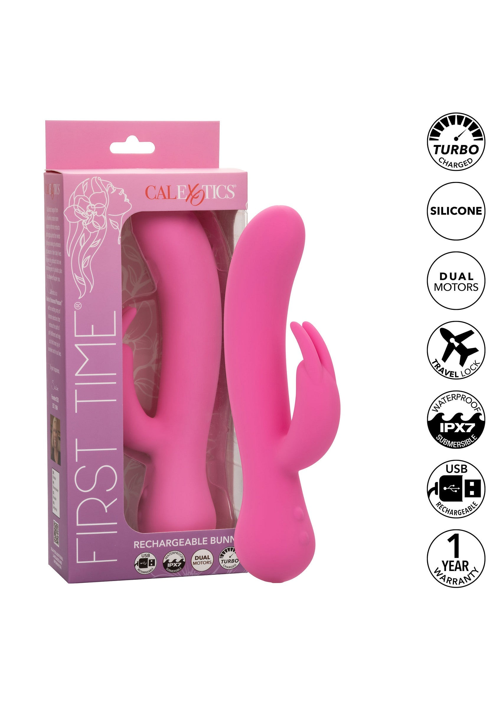 11901 calexotics first time rechargeable bunny
