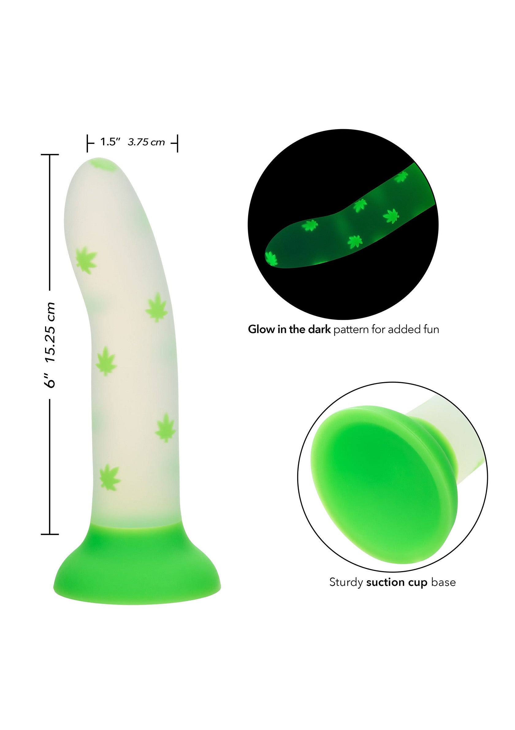11912 calexotics glow stick glow stick leaf