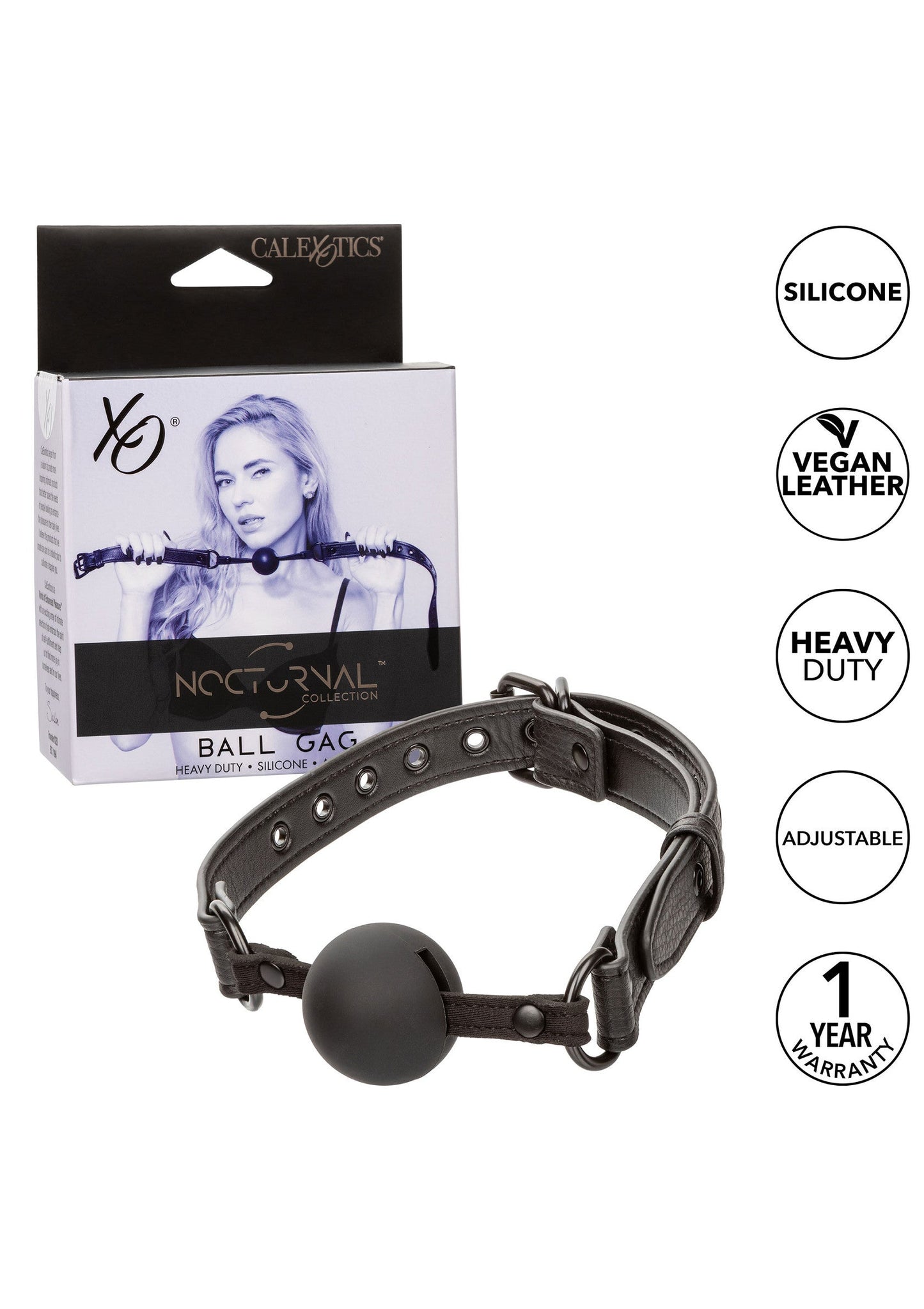 11931 calexotics nocturnal nocturnal ball gag