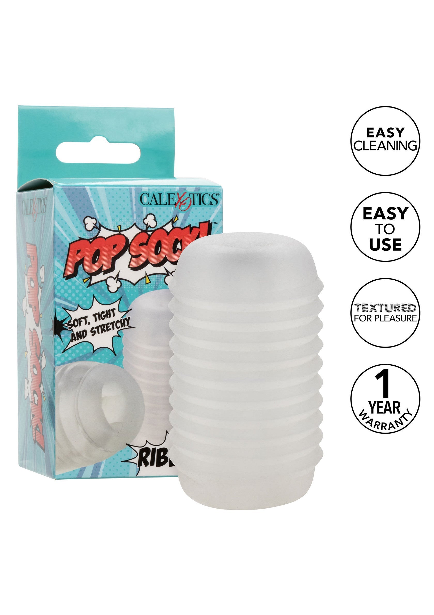 11957 calexotics pop sock pop sock ribbed