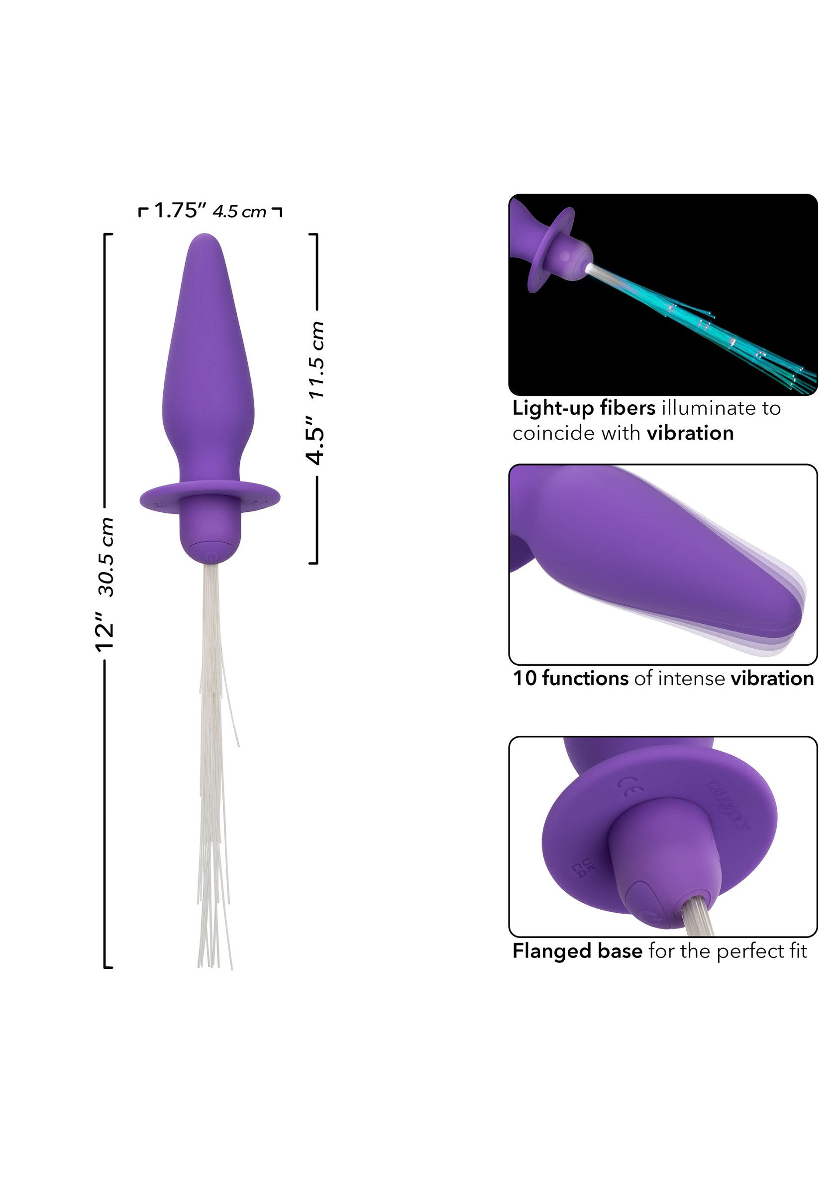 Vibrating Light Up Anal Probe SCALA 2.0 BV. Vibrating Light Up Anal Probe SCALA 2.0 BV.