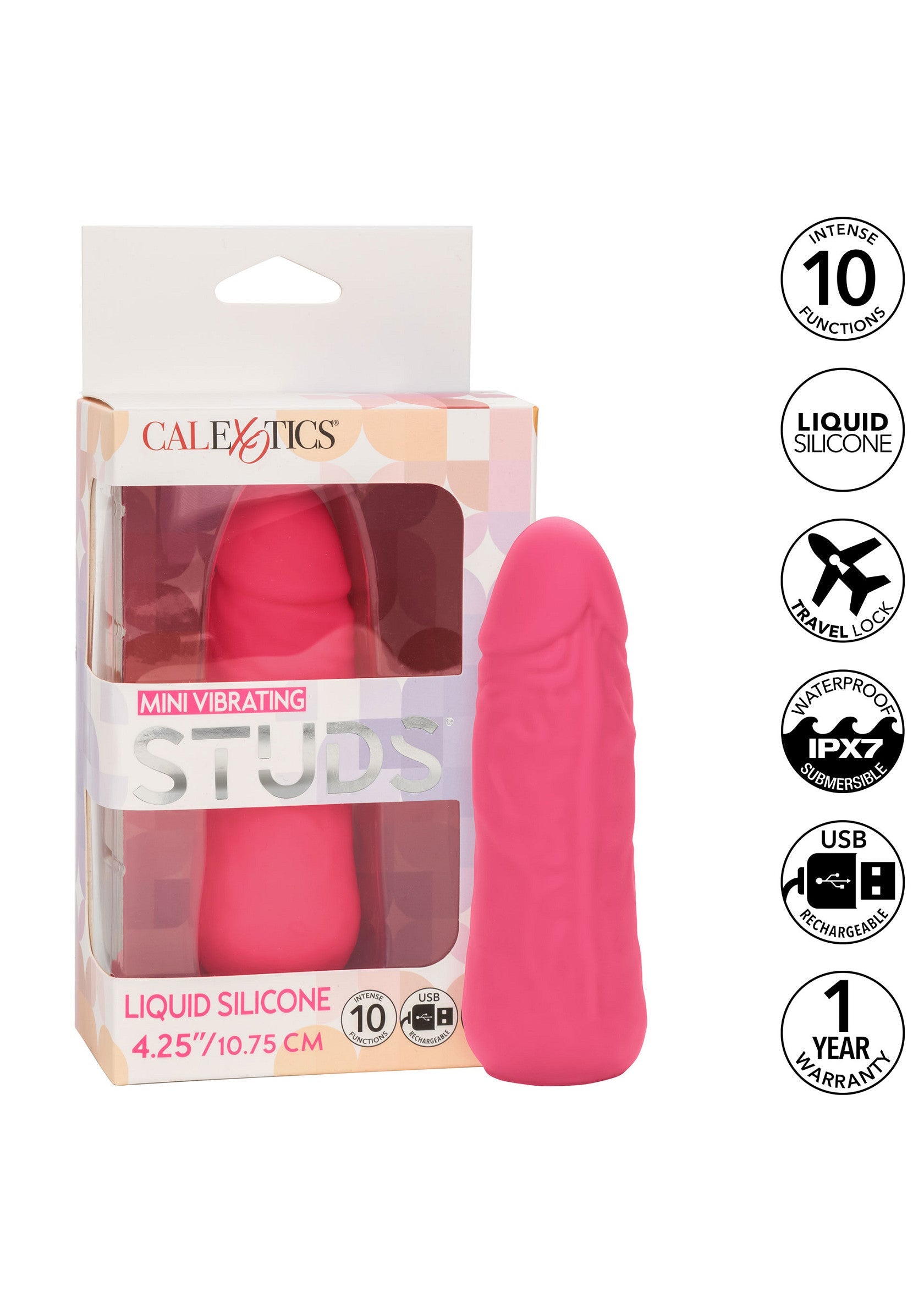 11980 calexotics stud mini vibrating studs