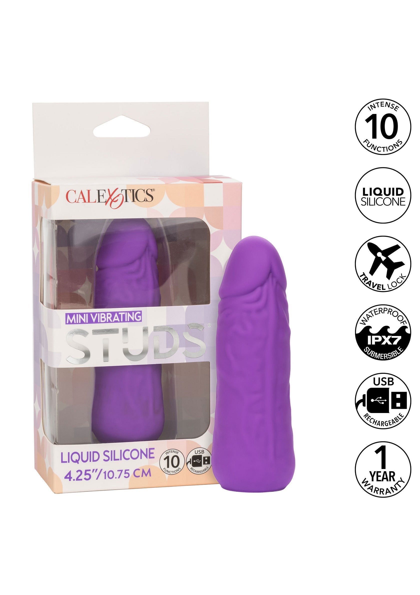 11980 calexotics stud mini vibrating studs