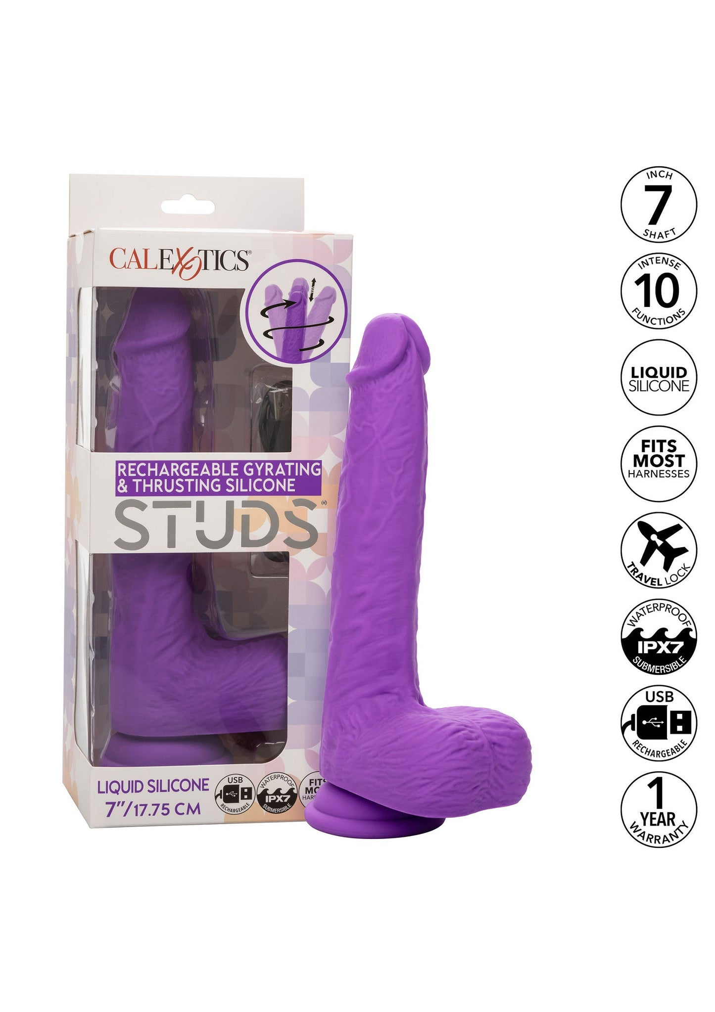 11982 calexotics stud gyrating thrusting studs