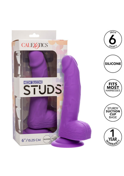 11983 calexotics stud neon silicone studs 6 inch