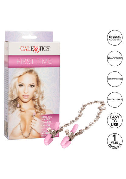 12018 calexotics first time crystal nipple teasers