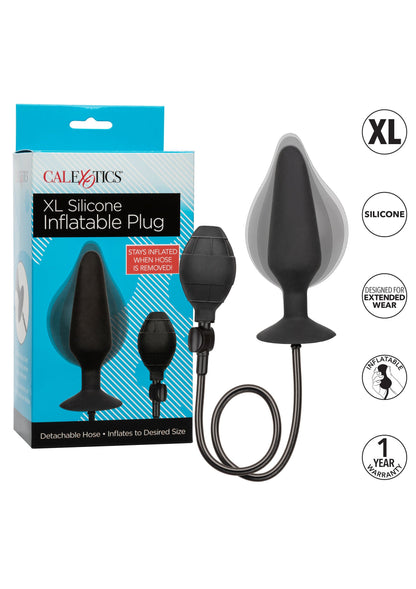 12034 calexotics anal xl silicone inflatable plug