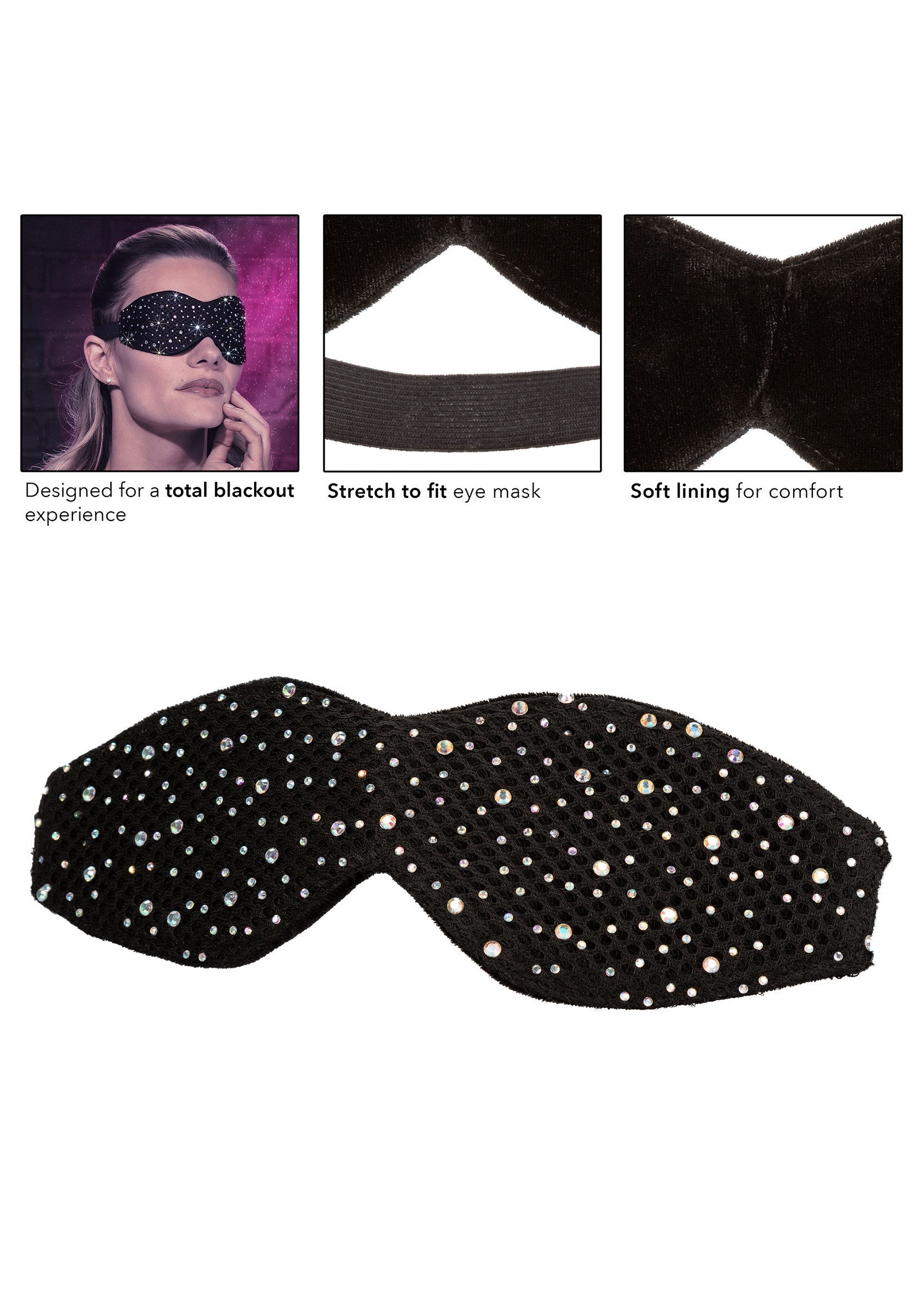 12262 calexotics radiance blackout eye mask