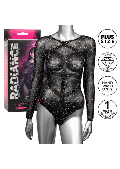 12270 calexotics radiance long sleeve bodysuit plus