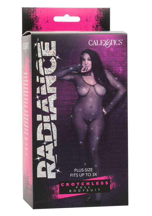 12272 calexotics radiance crotchless bodystocking plus
