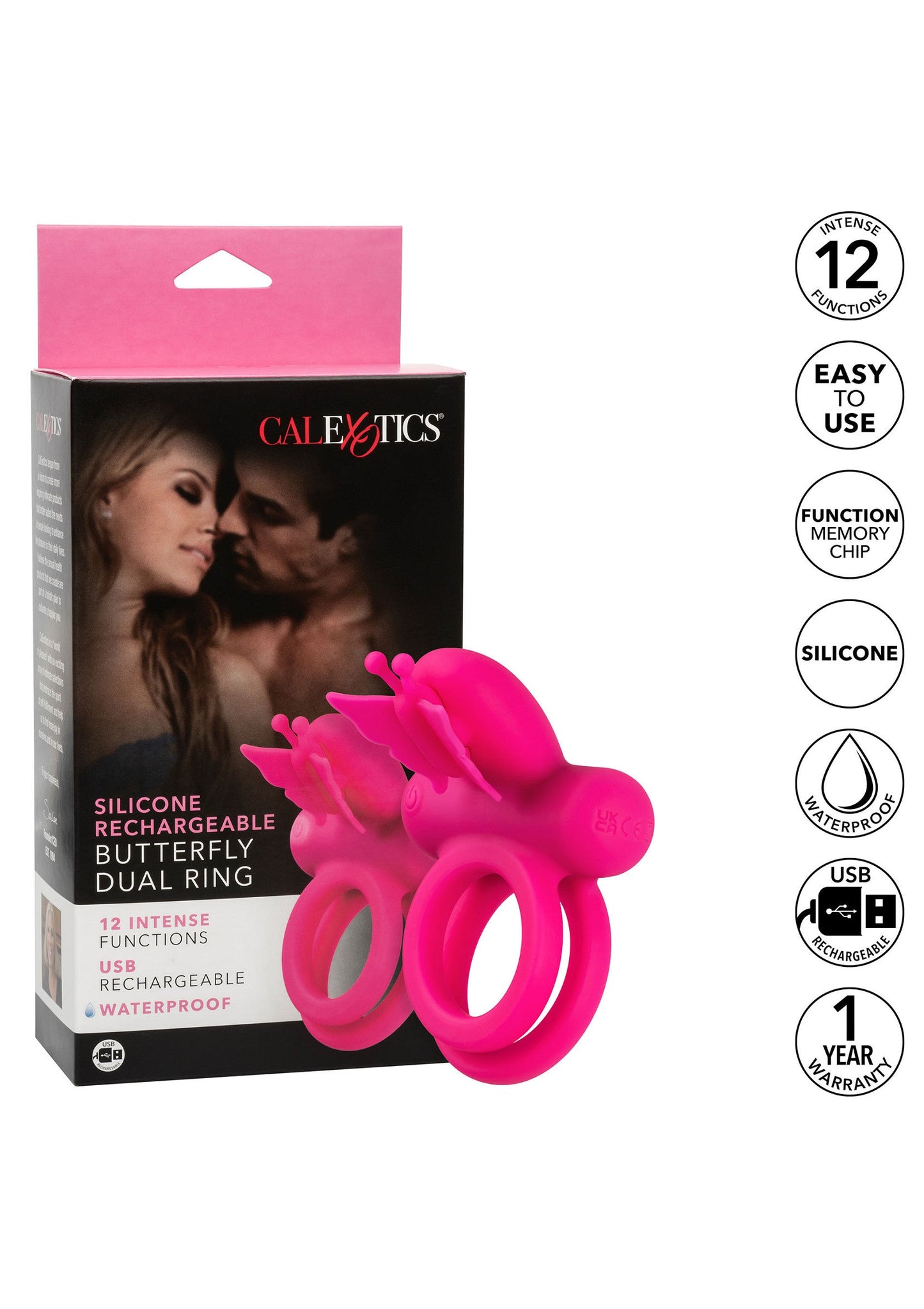 12302 calexotics couples enhancers butterfly dual ring
