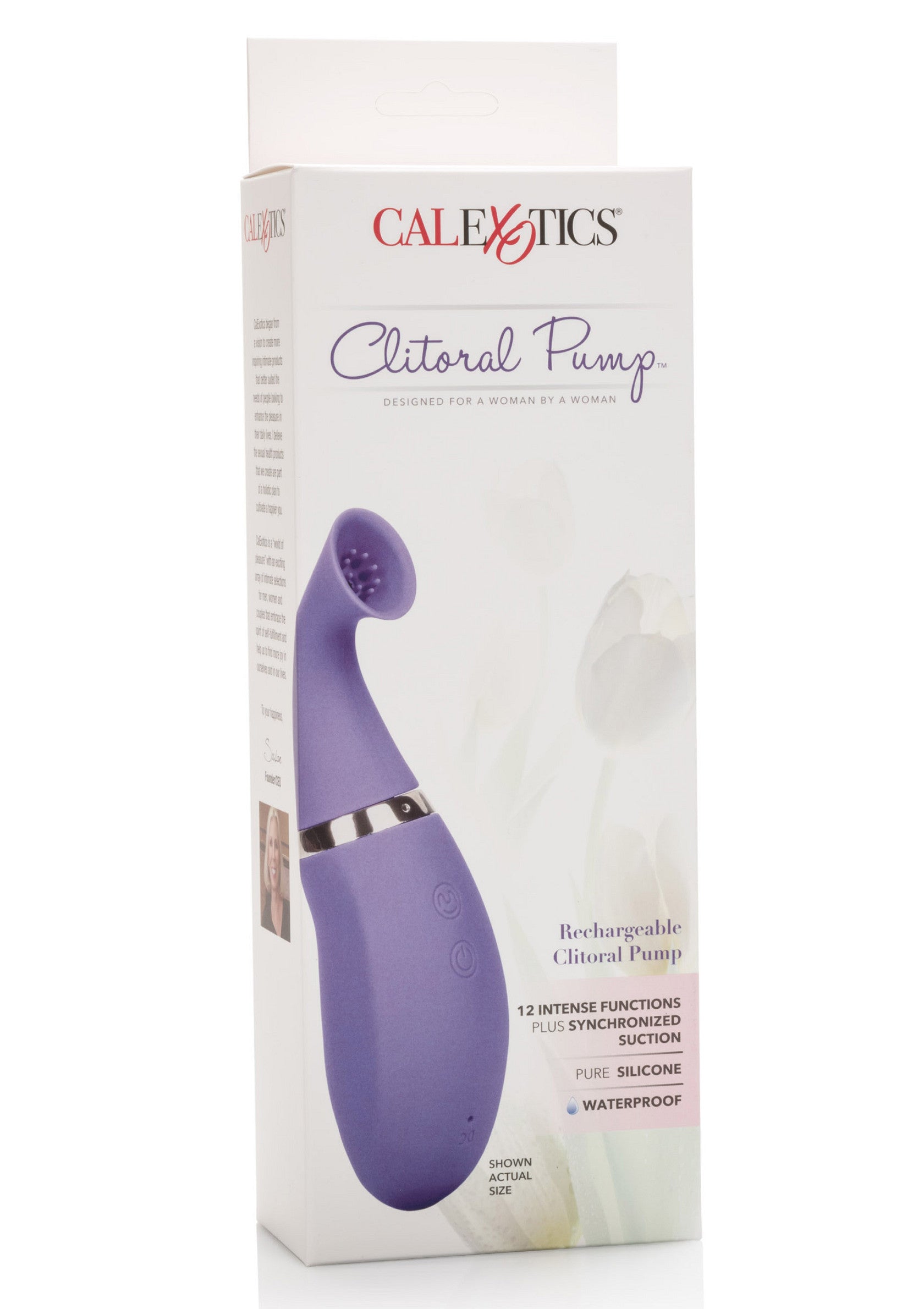 12420 calexotics intimate pumps rechargeable clitoral pump