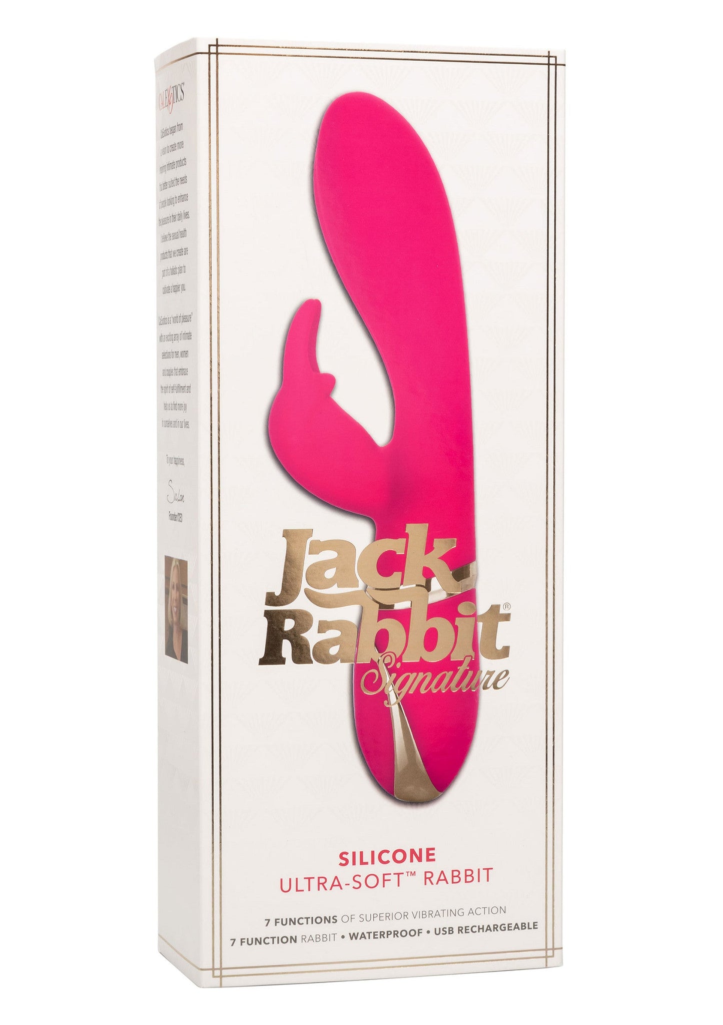 12437 calexotics jack rabbits signature silicone ultra soft rabbit