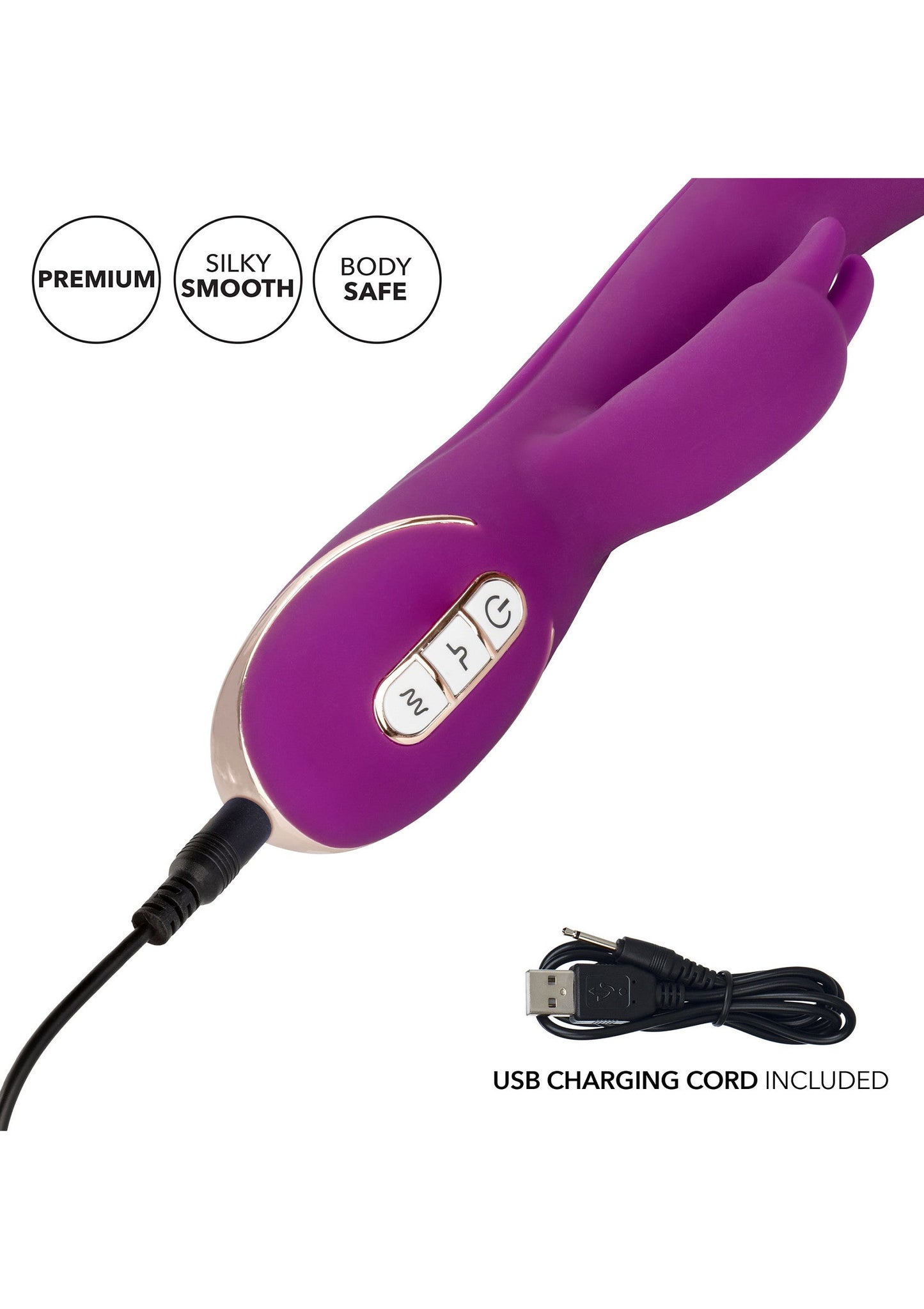 12439 calexotics jack rabbits signature silicone thumping rabbit