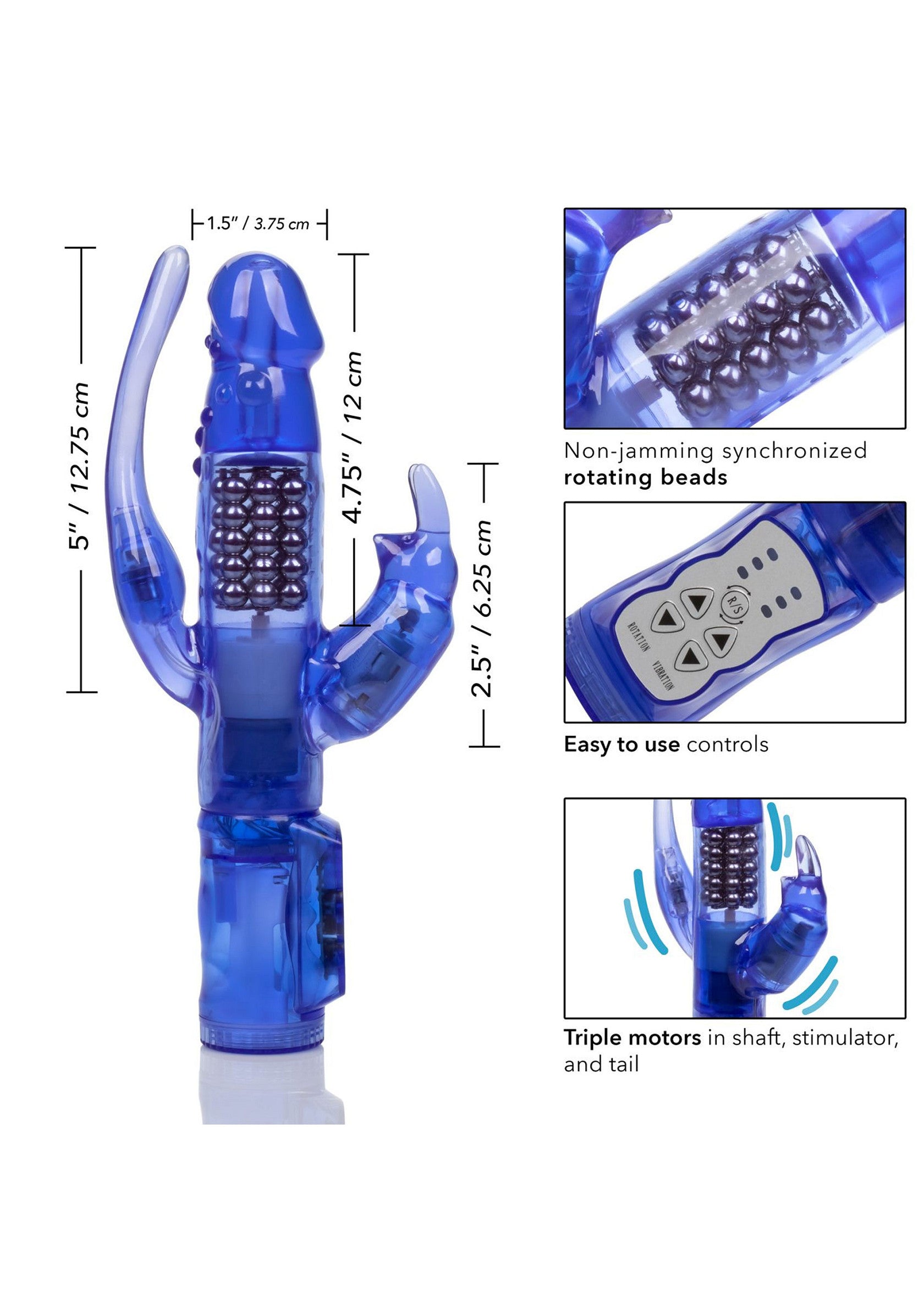 12468 calexotics personality vibes delight triple orgasm