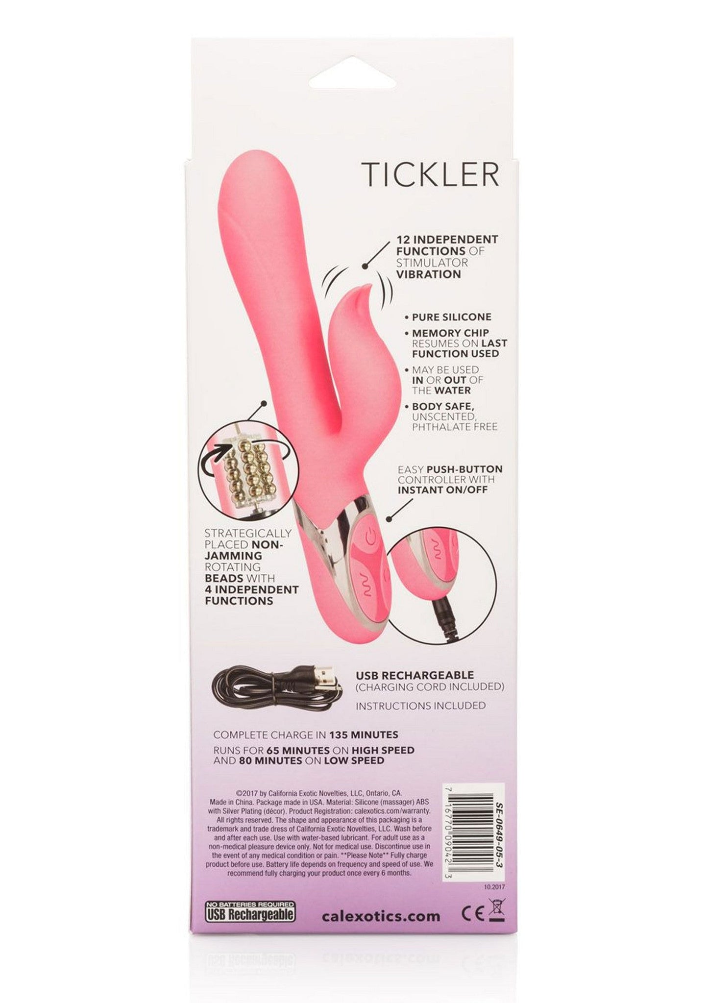 12473 calexotics personality vibes enchanted tickler
